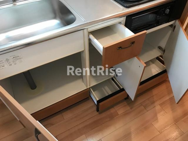 スマイリーハウス夢のキッチン|キッチン収納(イメージ)