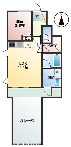 CARINの間取り