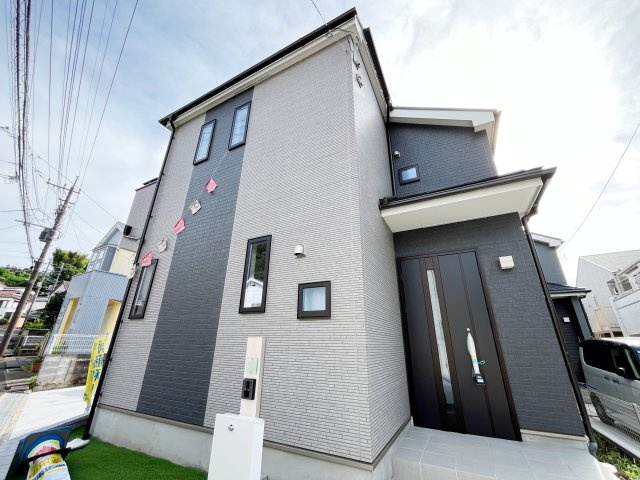 祝　成約済み　八王子市　北野　新築戸建て　５期の外観|～仲介手数料無料☆八王子ひなた不動産～　八王子市打越町　新築戸建て