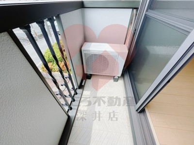 【バルコニー】 | 新ハイツウグイスB棟