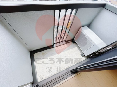 【バルコニー】 | 新ハイツウグイスB棟