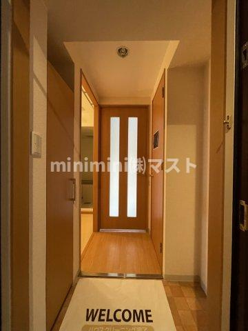 ソレアード昼ヶ丘の玄関