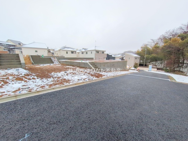 祝　成約済み　八王子市　中山　売地　二期の前面道路含む現地写真|～仲介手数料無料☆八王子ひなた不動産～八王子市中山　売地