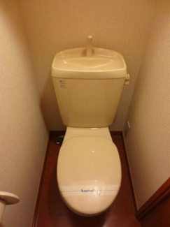 【トイレ】 | レオパレス沼南5 | トイレです