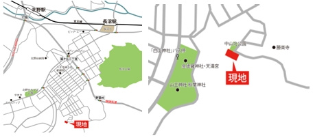 『八王子市土地』八王子市中山525-23【仲介手数料無料】のその他|～仲介手数料無料☆八王子ひなた不動産～八王子市中山　売地