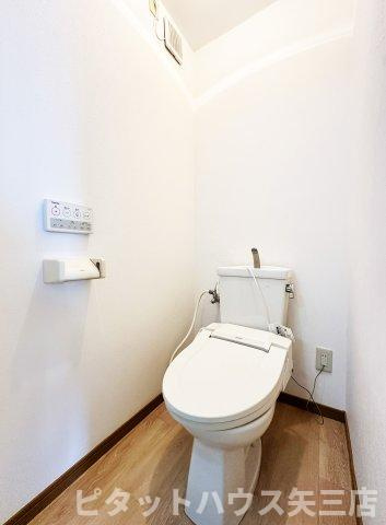 レジデンス南昭和のトイレ|清潔感のあるトイレです
