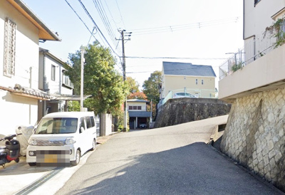 【前面道路含む現地写真】 | 西宮市深谷町　中古戸建