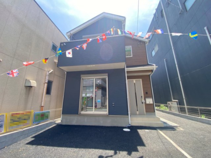 祝：成約済み　八王子市　大和田町　新築戸建て　２５期の外観|仲介手数料無料～八王子ひなた不動産～八王子市大和田町　新築戸建て