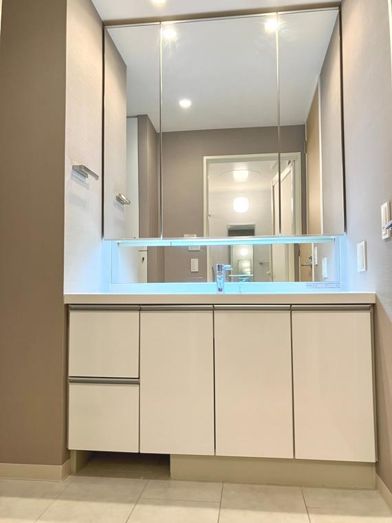 ミッドオアシスタワーズタワー棟の洗面所