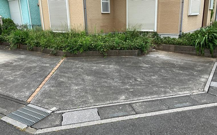 新白岡戸建の駐車場