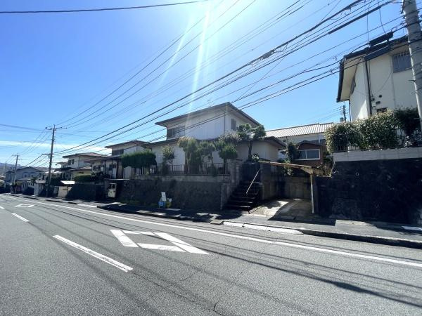 宮崎台　土地の前面道路含む現地写真|前面道路含む現地写真です。