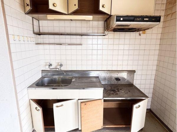 大分ハイデンスのキッチン|収納豊富