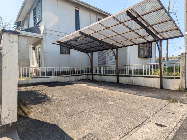 下郡　土地のその他|前面道路からみた現地