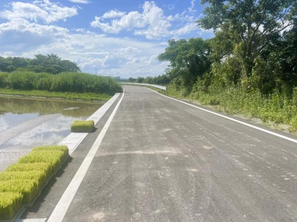 大分市大字本神崎の売地の前面道路含む現地写真|2023年6月撮影