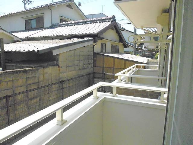 メゾン　ことぶきのバルコニー|開放的で明るい空間を演出してくれるバルコニーです