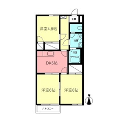 ヒサ・ビレッジの間取り