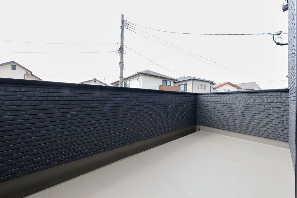 塔野一丁目のバルコニー