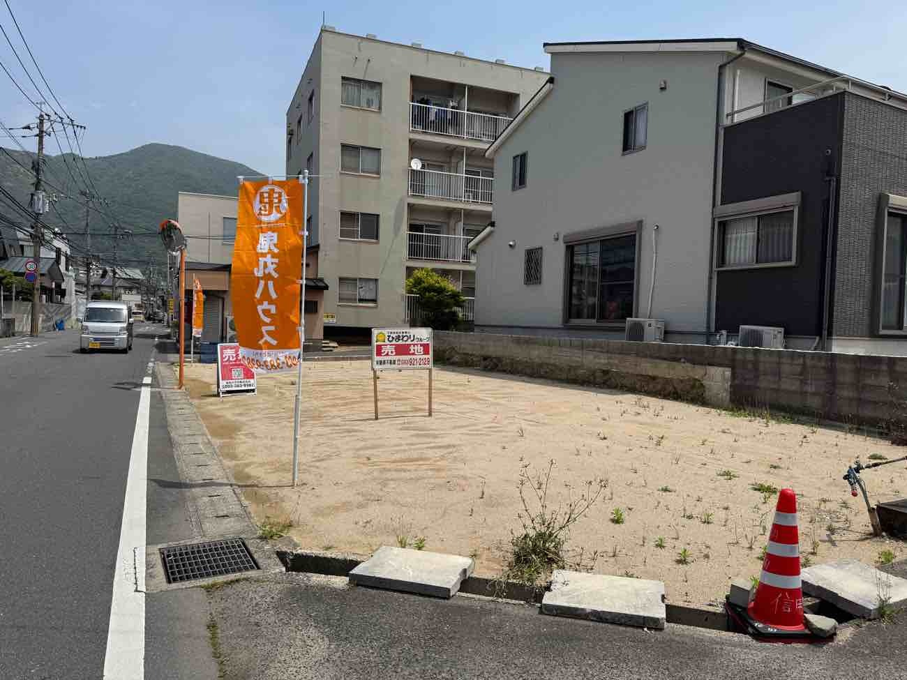 上葛原二丁目の前面道路含む現地写真|現地（2025年5月19日）撮影