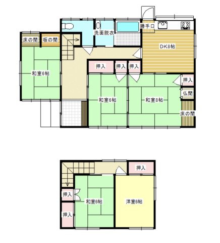 長崎　売り住宅の間取り