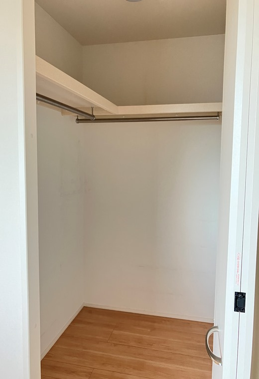 上小町戸建の収納|収納のためのスペースです