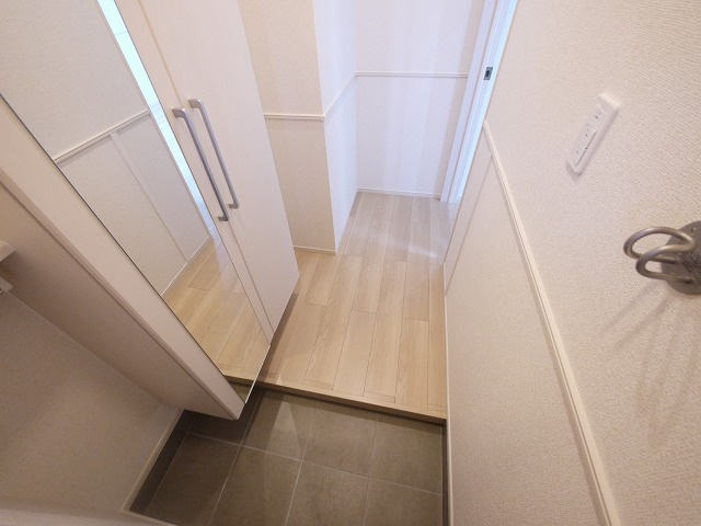 クレールシャトーの玄関|毎日通る玄関はこちらです