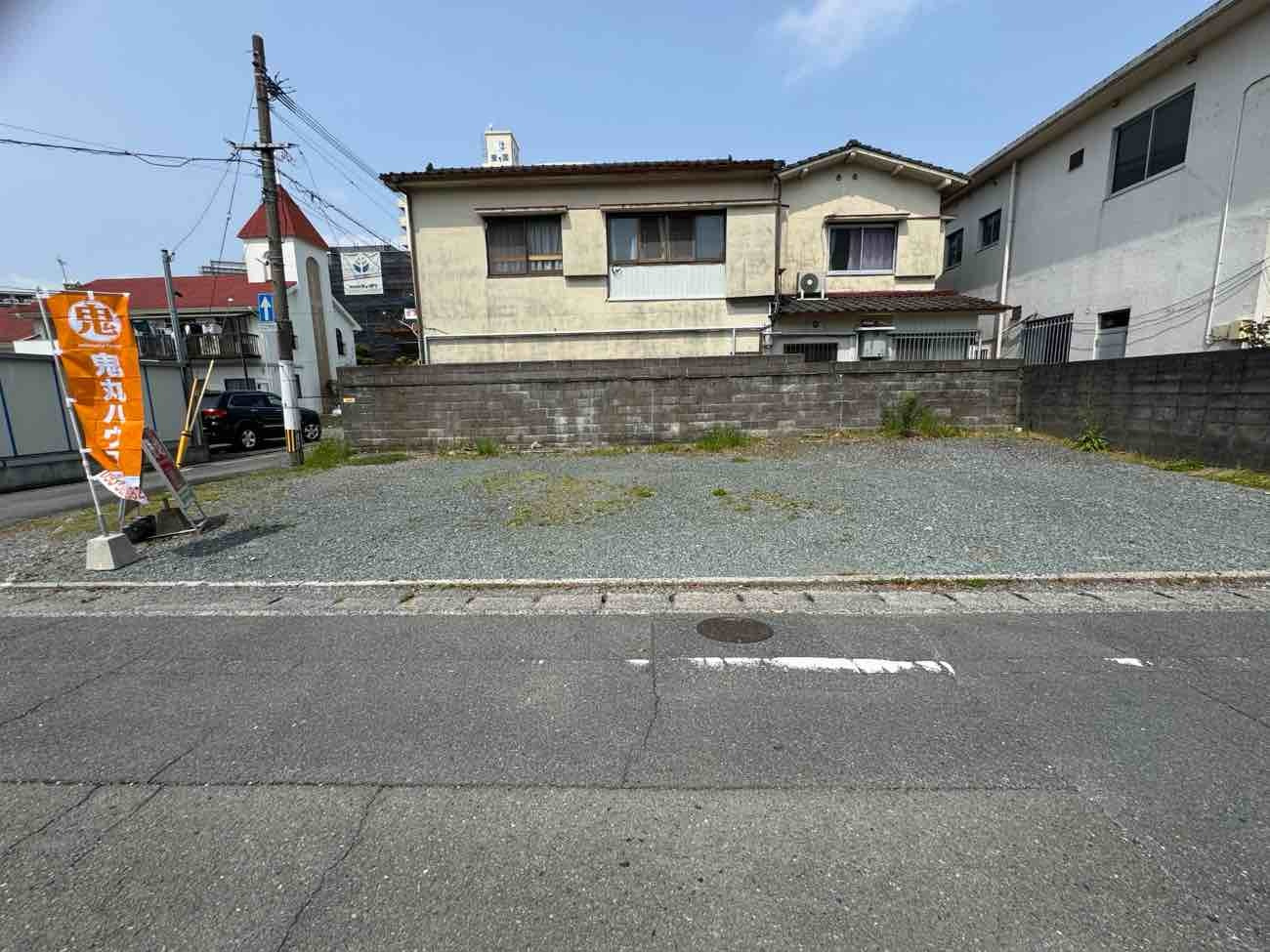 久留米市荘島町の前面道路含む現地写真|現地（2025年4月16日）撮影