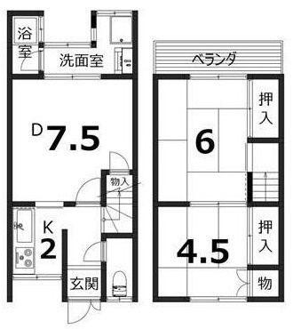 【間取り】 | S30237-修学院