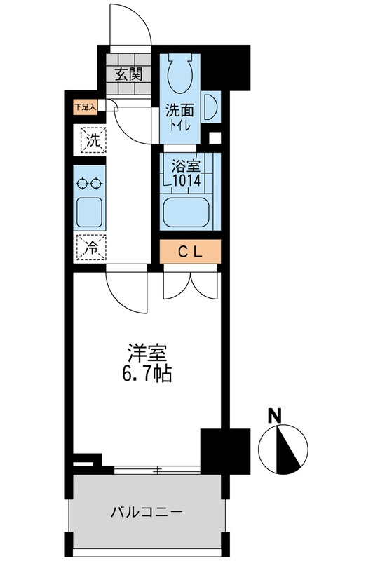 ＣＡＳＳＩＡ押上の間取り