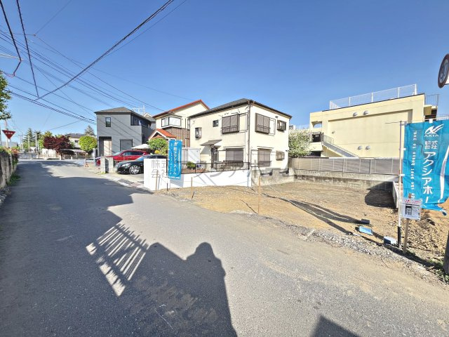 入間市東町4丁目・全1棟　新築一戸建　～家事ラク動線の家～の前面道路含む現地写真|現地写真　2025年4月21日撮影
