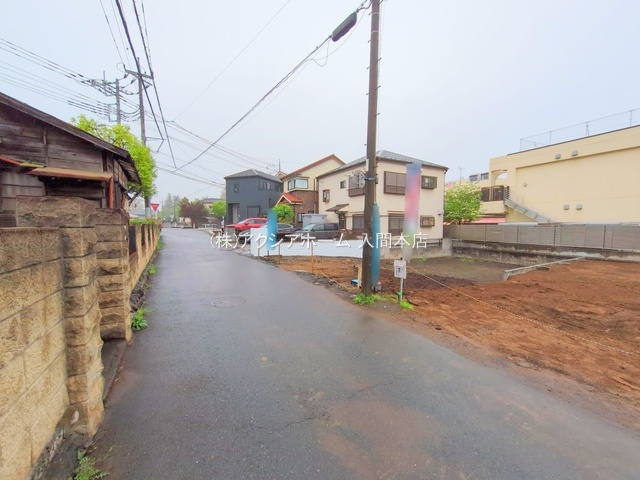 入間市東町4丁目・全1棟　新築一戸建　～家事ラク動線の家～の前面道路含む現地写真|現地写真　2025年4月25日撮影