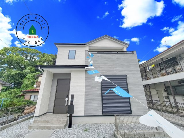 糟屋郡志免町別府2丁目第1-2棟（1号棟）の外観|デザイン性のある外観です。