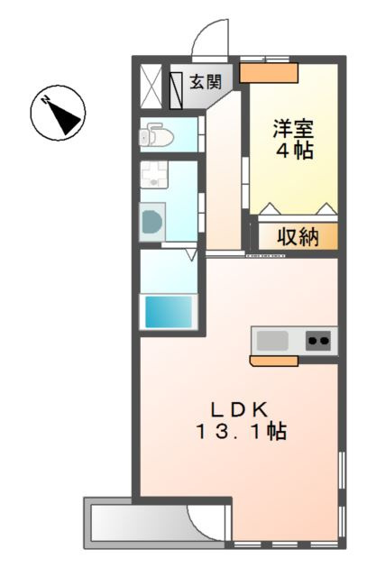 レジェンドヒルズの間取り