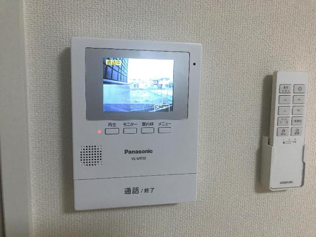 カーサ　プラーヴァの内装|カメラ付インターホン