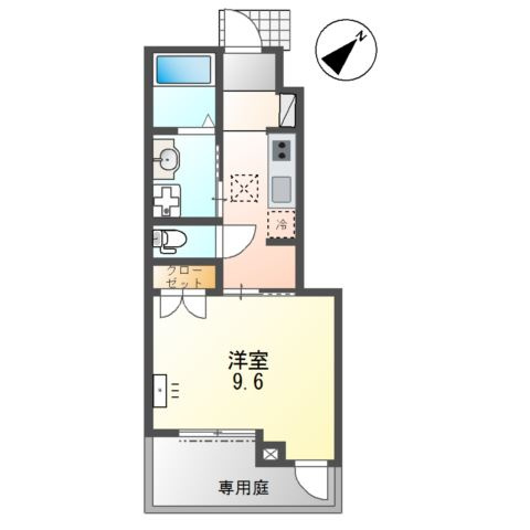カーサ　プラーヴァの間取り