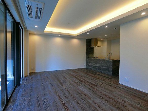 港区三田２丁目の賃貸マンションのその他|リビング