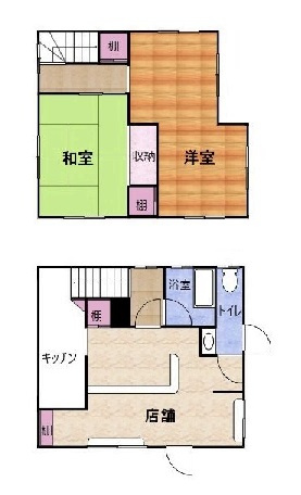和歌山市木ノ本・店付住宅・72365