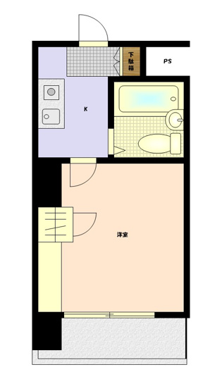 【間取り】 | アソシエイトプラザ | （※画像はイメージです、現況優先となります）