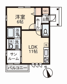 【間取り】 | レモーネⅠ