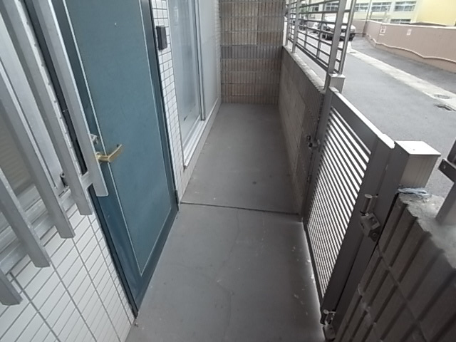 神戸市北区鈴蘭台北町３丁目の賃貸マンションのバルコニー