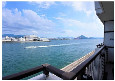 【展望】 | ファミール江波公園リバーサイド参番館