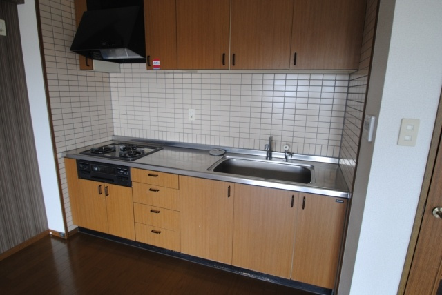 久留米市津福本町の賃貸マンションのキッチン