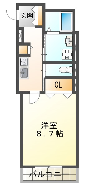 レジデンス富久寿の間取り