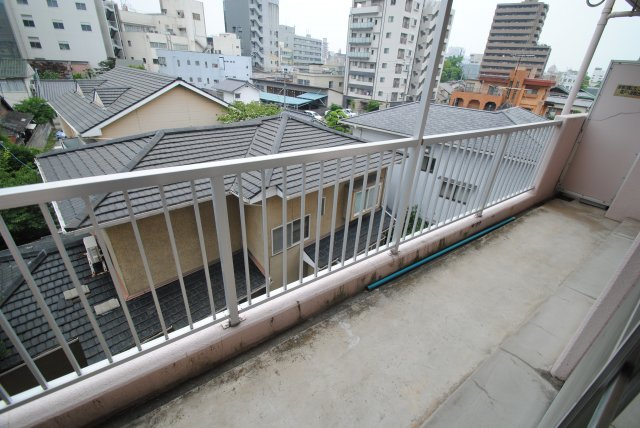 イーストハイツ高崎のバルコニー