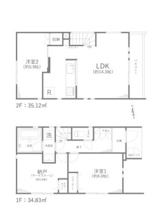 【間取り】 | 杉並区下井草三丁目戸建