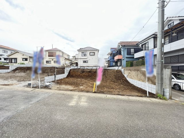 入間市三ツ木台・全3棟　新築一戸建　1号棟　～小学校近く～の外観|建築中写真（2025年5月29日撮影）