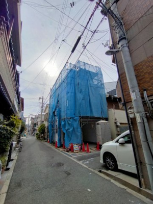 【前面道路含む現地写真】 | 港区市岡３丁目新築戸建