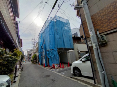 【前面道路含む現地写真】 | 港区市岡３丁目新築戸建