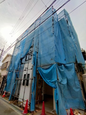 【前面道路含む現地写真】 | 港区市岡３丁目新築戸建