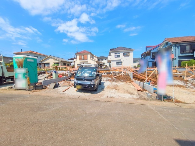 入間市三ツ木台・全3棟　新築一戸建　2号棟　～小学校近く～の外観|現地写真（2025年6月18日撮影）