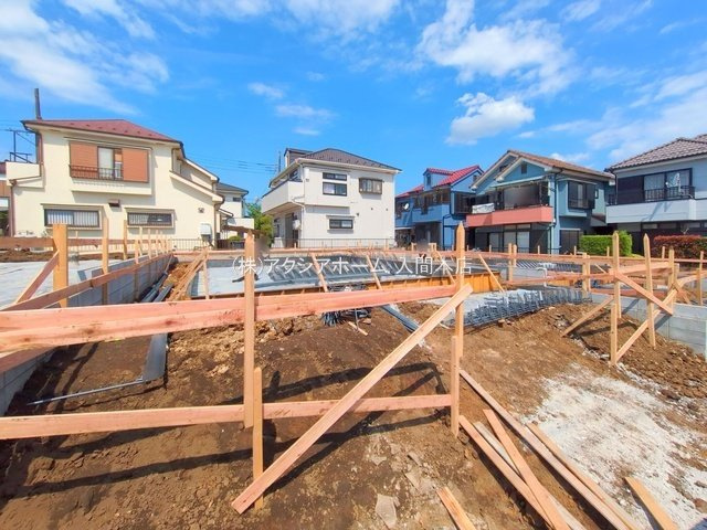 入間市三ツ木台・全3棟　新築一戸建　2号棟　～小学校近く～の外観|現地写真（2025年6月18日撮影）